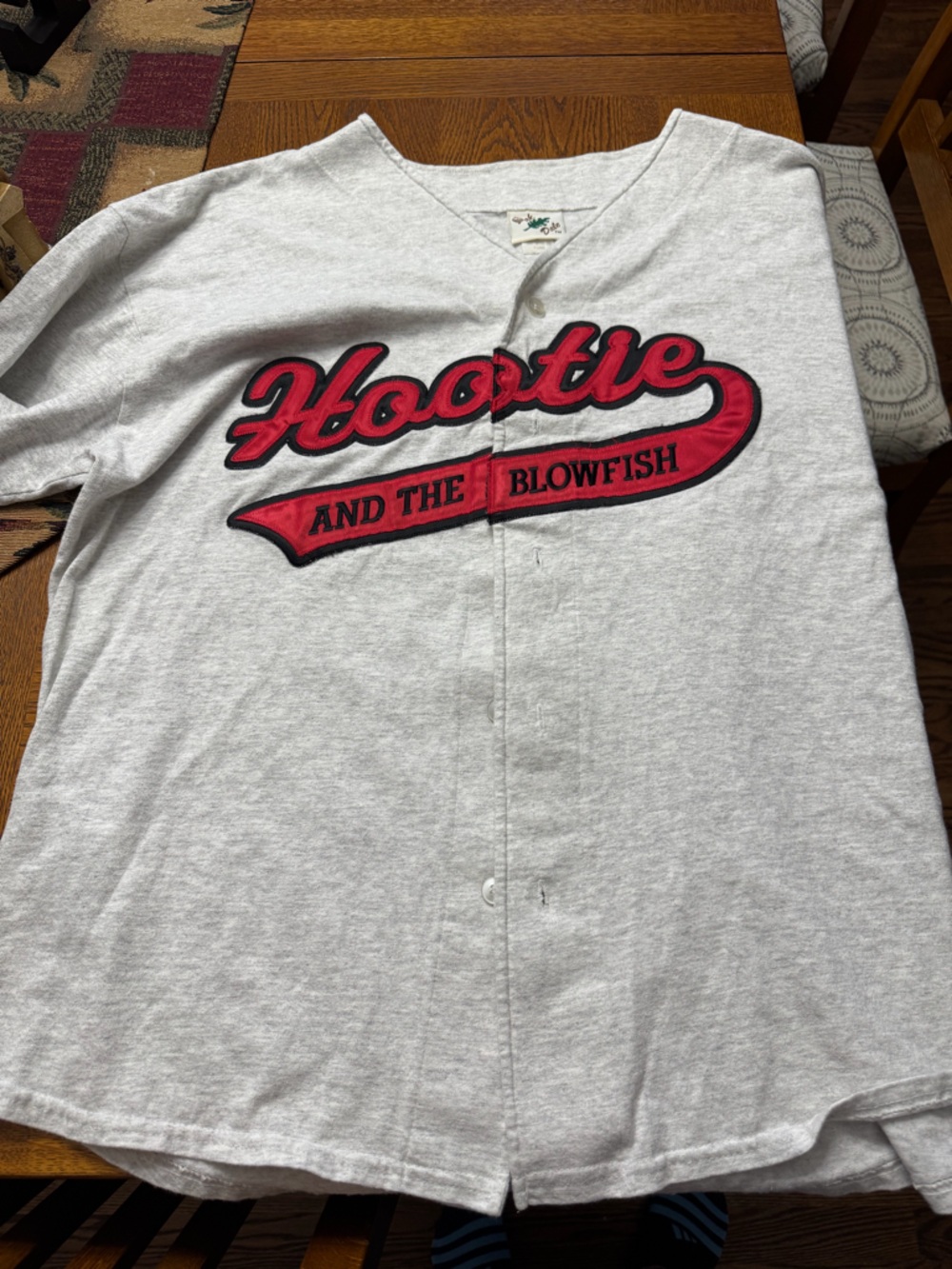 Hoodie and the blowfish jersey